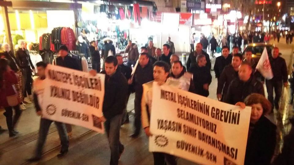 Maltepe ve Metal İşçileri yalnız değildir.