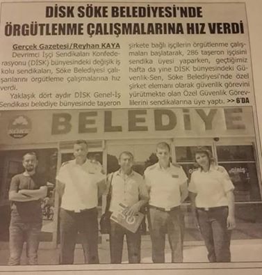 GÜVENLİK-SEN ÖRGÜTLENMEYE DEVAM EDİYOR